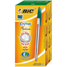 قلم حبر جاف كرستال(Bic Crystal)