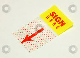 وقع هنا(Sign Here)