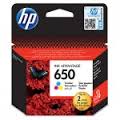 HP Original CZ102AE 650 حبر طابعة ملون 