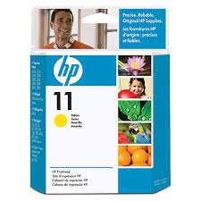 HP Print head C4813A- No11 Yellow رأس حبر طابعة 